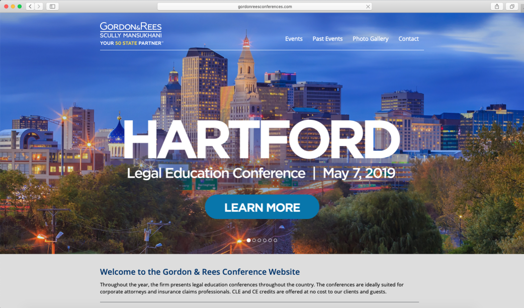 Gordon & Rees Conference